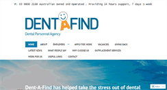 Desktop Screenshot of dentafind.com.au